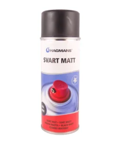 Värv must matt Hagmans Svart matt 400ml