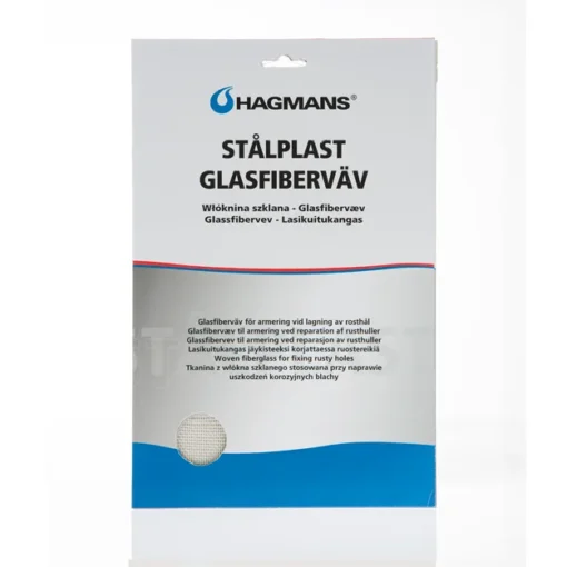 Klaaskiud riie A4 Hagmans Stålplast Glasfiberväv