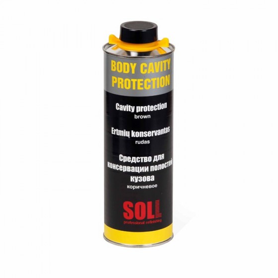Õõnsustekaitse õli SOLL Body cavity protection pruun 500 ml / 1L.